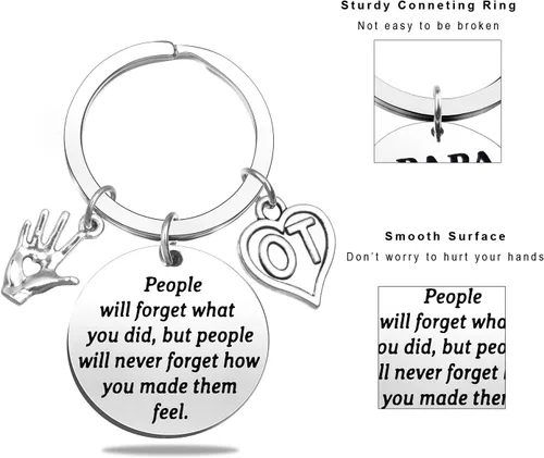 Miniatura 3 de Picalela Dentist Physical Therapist EMT Ambulance Optometrist Occupational Therapist Nursing Student Medical Keychain Gift