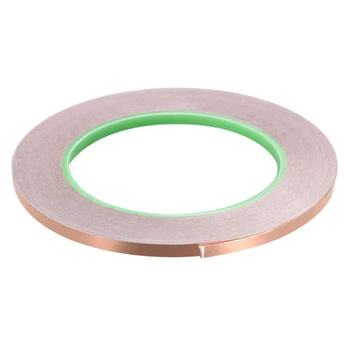 Miniatura 16 de Cinta adhesiva conductora de lámina de cobre de doble cara, [para blindaje EMI, vitrales, circuitos de papel, conexión a tierra] - 1/8 pulgadas/98