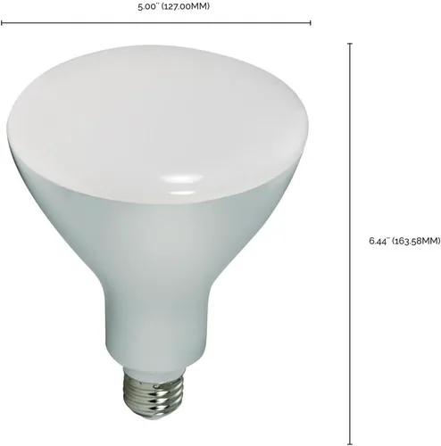 Miniatura 8 de SATCO S9635-11.5 vatios; LED BR40; 3000K; 120 voltios; regulable (paquete de 12)