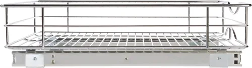 Miniatura 7 de Home Zone Living Organizador de armario de cocina extraíble con cajón deslizante para ahorrar espacio, 17 pulgadas de ancho x 21 pulgadas de largo