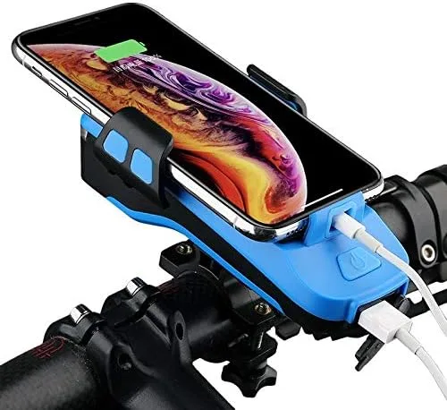 Miniatura 3 de BoxWave Soporte y soporte compatible con ASUS Zenfone 10 - Solar Rejuva Bike Mount (4000 mAh), soporte de bicicleta con banco de energía solar