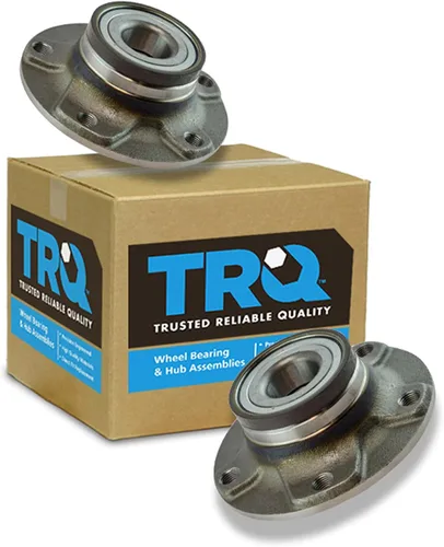 Miniatura 180 de TRQ Juego de buje y rodamiento trasero de 2 piezas compatible con Audi TT 2000-2006 TT Quattro, Volkswagen Beetle 1998-2010, Golf 1998-2005, Jetta