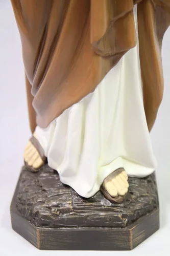 Miniatura 6 de Vittoria Collection Escultura de estatua religiosa católica de San José con el Santo Niño Jesús de 25.5 pulgadas, hecha en Italia