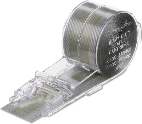 Miniatura 2 de Swingline Cartucho de grapas premium, 5,000 grapas/cartucho, longitud de pierna de 3/8 pulgadas, grapas sin atascos para grapadora Swingline