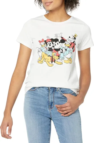 Miniatura 2 de Tienda Essentials Disney Marvel Star Wars Camiseta de manga corta con cuello redondo para mujer paquete de 2