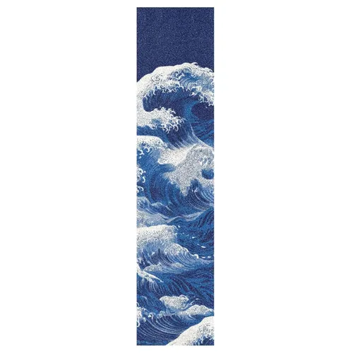 Miniatura 25 de Abstracto Negro Gris Geométrico Skateboard Grip Tape 33x9inch Papel de lija Longboard Scooter Griptape Diseño antideslizante y anti-desgarro