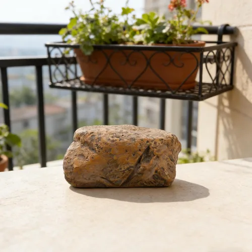 Miniatura 7 de Llavero oculto de piedra sintética para exteriores, jardín, patio, caja de almacenamiento oculta realista, contenedor seguro para rocas artificiales