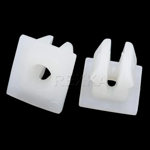 Miniatura 9 de Rexka 40 unids Soporte de parachoques delantero Splash Shield debajo de la cubierta Nylon Tuerca Ojal M5.5 Tornillo 90189-06193 para Toyota Lexus 40