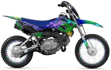 Miniatura 5 de Kit de base gráfica TTR 90 Zany Blue Senge 2000-2008 compatible con Yamaha
