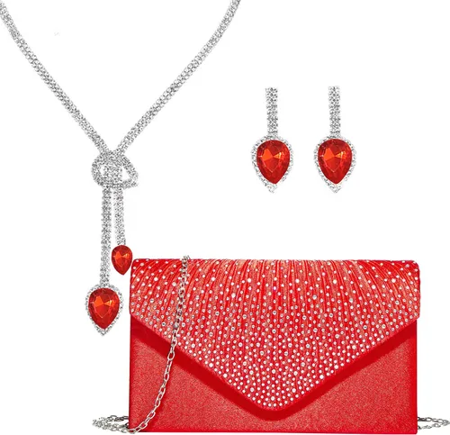 Miniatura 7 de LETODE Bolsos de mano para mujer, bolsos de noche y embragues para mujer, bolsos de sobre, bolsos de fiesta, baile de graduación, bolso de boda