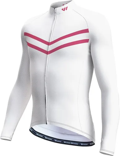 Lo.gas Maillot de ciclismo para hombre, manga cortalarga, camisas de ciclismo con cremallera completa con bolsillos, ropa de bicicleta de carretera