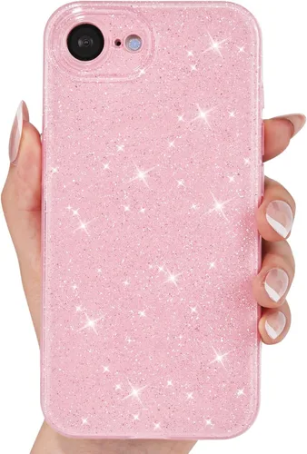 Miniatura 32 de Svanove Funda para iPhone 11 con Purpurina, Brillante Femenina Linda con Brillo Resplandeciente Reluciente Luminosa Funda de Teléfono para Mujeres