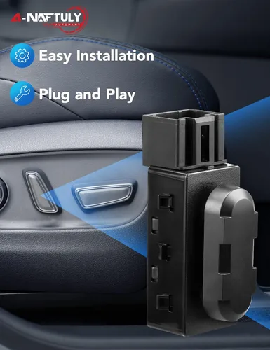 Miniatura 4 de Interruptor de asiento eléctrico de 6 vías de repuesto para Ford Mustang F150 F250 F350 Explorer Escape Lincoln y más, interruptor de ajuste