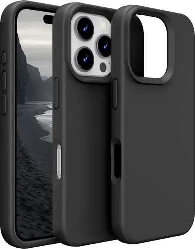 Miniatura 139 de PinLiSheng Funda mate para iPhone 11, funda protectora dura y delgada con protección a prueba de golpes, funda trasera translúcida y mate para Gris