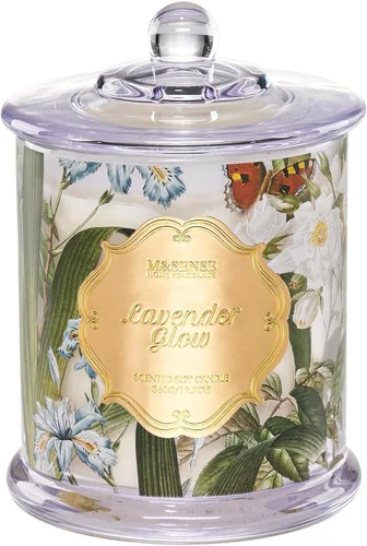 Miniatura 9 de M&SENSE Velas de rosas aromáticas para el hogar, velas de soja orgánicas, no tóxicas, sin hollín, vela en tarro grande de 12.7 onzas, 75 horas