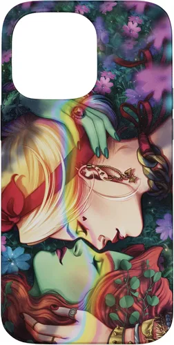 Miniatura 21 de iPhone 16 DC Comics Pride Harley Quinn & Poison Ivy Nose Touch Case