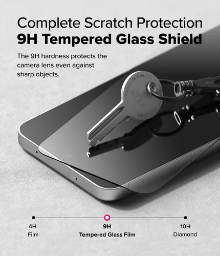 Miniatura 4 de Ringke Vidrio templado Easy Slide [súper fácil de instalar] compatible con Samsung Galaxy S24 FE, protector de pantalla, compatible con fundas