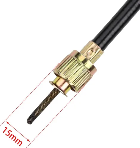 Miniatura 5 de Minho A-90CM GY6 Speedmeter Cable 35.4 pulgadas M12 rosca apto para GY6 50CC 150CC Scooter chino motocicleta Taotao JMSTAR ROKETA PEACE