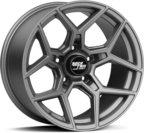 Miniatura 11 de RockTrix RT105 - Rueda de 18.0 pulgadas compatible con Toyota Tundra Land Cruiser Sequoia 18x9 5x150 (desplazamiento de -0.472 pulgadas) 4.331