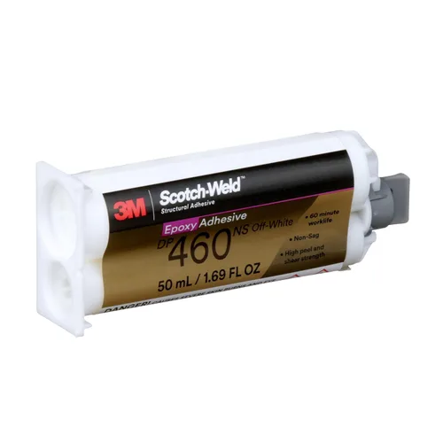 Miniatura 6 de 3M adhesivo epoxi Scotch-Weld DP460, blanco, 1.25 onzas líquidas (paquete de 1)