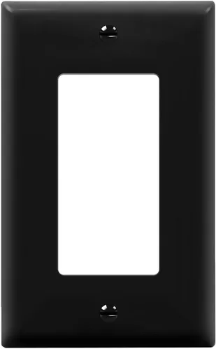 Miniatura 16 de ENERLITES Placa de pared decorativa para interruptor de luz o tomacorriente, acabado brillante, tamaño extra grande de 1 gang 5.5" x 3.5", Marrón