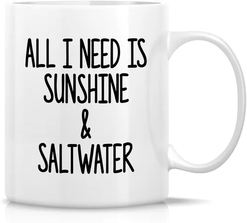 Miniatura 10 de Retreez Taza divertida – Reasons to be Mermaid - Tazas de café de cerámica de 11 onzas – Divertido, sarcasmo, sarcástico, motivacional, regalos
