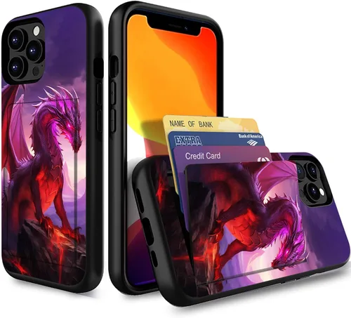 Miniatura 92 de Funda para iPhone Air, funda tipo cartera con ranura para tarjeta oculta, a prueba de golpes, TPU y PC, funda protectora de doble capa para iPhone