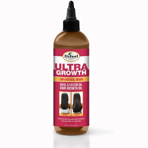 Miniatura 6 de Difeel Ultra Growth 3-PC Set: Champú 12 oz, Acondicionador 12 oz y Aceite para el Cabello 8 oz