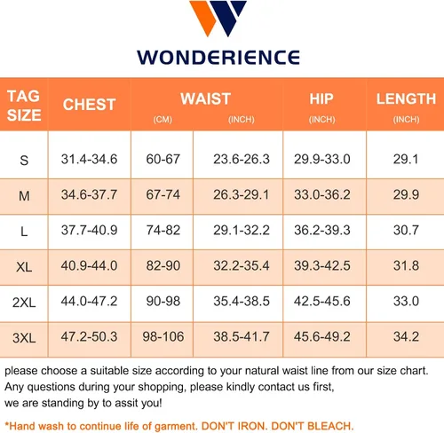 Miniatura 5 de Wonderience Body para mujer, moldeador para mujer, control de abdomen, entrenador de cintura, sin costuras, adelgazante, moldeador de cuerpo completo