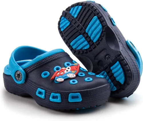 Babelvit Toddler Kids Boys Girls Cute Garden Clogs Water Sandals Slip On Shoes Slides Light Summer Children Beach Pool Play Slipper
