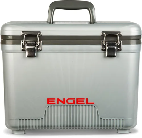 Miniatura 10 de Engel 13qt, refrigerador hermético, de secado al aire, Drybox y pequeña lonchera con carcasa dura para hombres y mujeres Rosa
