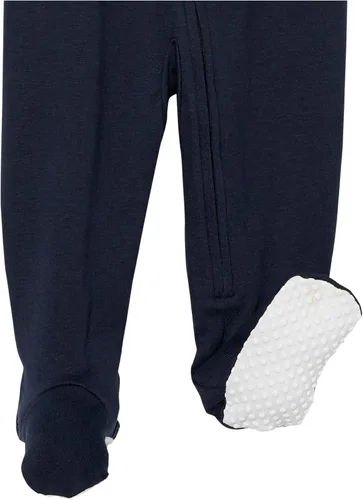 Miniatura 6 de Tienda Essentials Pijama unisex de algodón con pies ajustados para niños pequeños y bebés, paquete múltiple