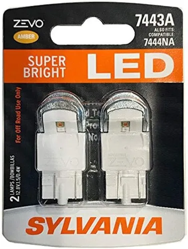 Miniatura 20 de SYLVANIA - Bombilla LED ámbar 3157 ZEVO - Bombilla LED brillante, ideal para luces de estacionamiento y giro (contiene 2 bombillas)