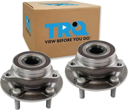 Miniatura 47 de TRQ Juego de conjunto de rodamiento de rueda delantera y buje de 2 piezas Compatible con Chevrolet Cobalt 2005-2010 HHR 2006-2011 Pontiac G5