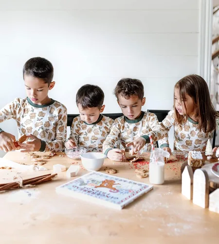 Miniatura 3 de Burts Bees - Conjunto de pijama para bebé camiseta y pantalón de 2 piezas 100 algodón orgánico
