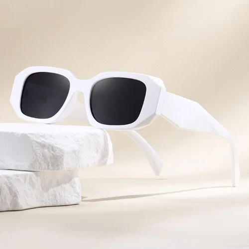 Miniatura 7 de MASDUN Y2k - Gafas de sol cuadradas para mujer y hombre, diseño de moda, estilo retro, a la moda, con protección UV