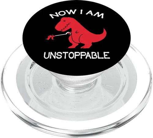 Miniatura 7 de Now I'm Unstoppable – Funny Pop Socket TRex – PopSockets Grip y soporte para teléfonos y tabletas