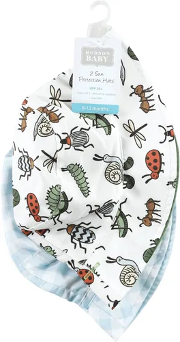 Miniatura 2 de Hudson Baby Gorro de protección solar para bebé niña