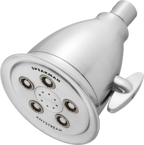 Speakman S-2005-HB-BC Hotel Anystream - Cabezal de ducha ajustable de alta presión, 2,5 GPM, cromo cepillado
