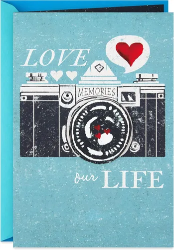 Tarjeta de felicitación por el día del padre Hallmark. Tarjeta de felicitación para marido o pareja (idioma español no garantizado)