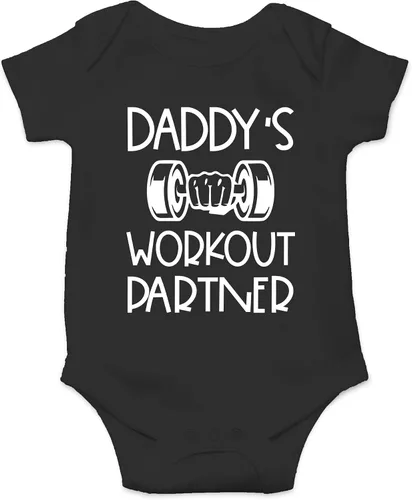 Miniatura 9 de CBTwear Body para bebé de entrenamiento para papá, adorable mameluco para niño, divertido y lindo traje para bebé