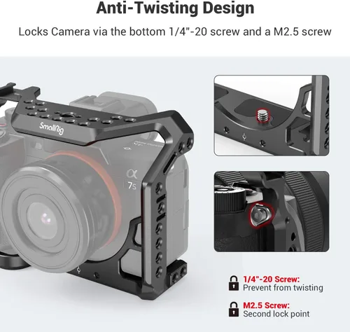 Miniatura 4 de SMALLRIG Armazón para cámara Sony Alpha 7S III / A7S III / A7SIII / A7S3-2999