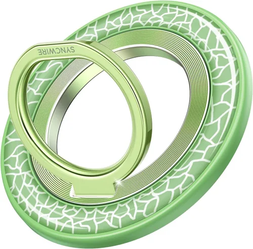 Miniatura 28 de SYNCWIRE Soporte de Anillo Magnético para Teléfono para MagSafe, Soporte de Agarre para Teléfono Celular con Rotación de 360°, Anillo para Dedo