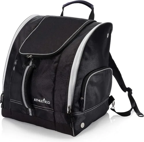Athletico. Bolsa para botas de esquí y snowboard – Para almacenar chamarra, casco, anteojos, guantes y accesorios de viaje – Ventilación y arandelas