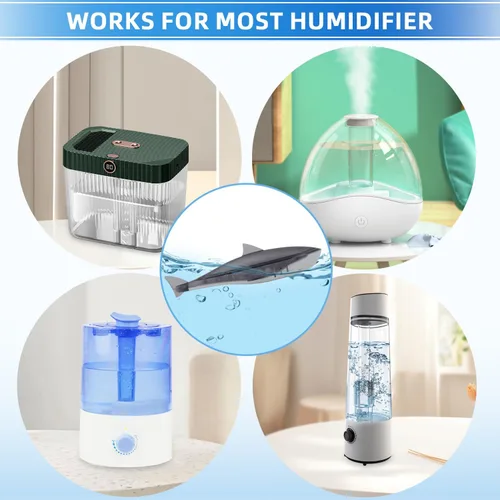 Miniatura 6 de Humidificador limpiador de 6 unidades, humidificadores de peces, cálido y fresco, la mayoría de los humidificadores y peceras, purificador de agua