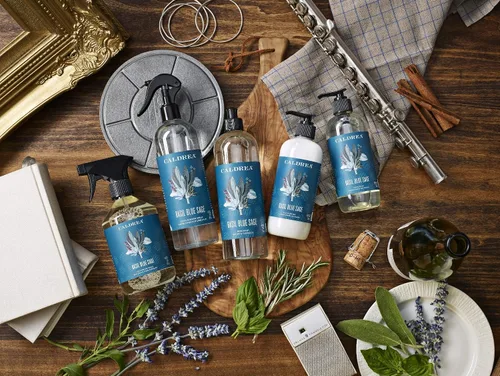 Miniatura 6 de Caldrea Detergente líquido para ropa, eficaz para todas las telas y todas las temperaturas, aroma a salvia azul albahaca, 64 onzas