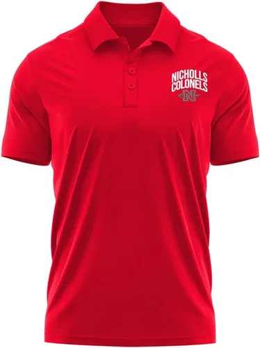 Miniatura 16 de Camisa polo deportiva oficial de la NCAA Collegiate para hombre, colección con logotipo en el pecho izquierdo