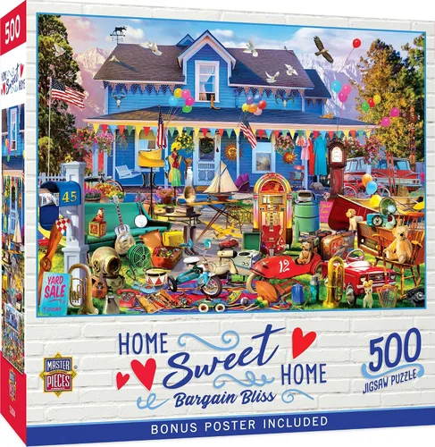 Miniatura 8 de MasterPieces Rompecabezas de 550 piezas para adultos, familia o jóvenes, sala de juegos de mascotas, 18 x 24 pulgadas