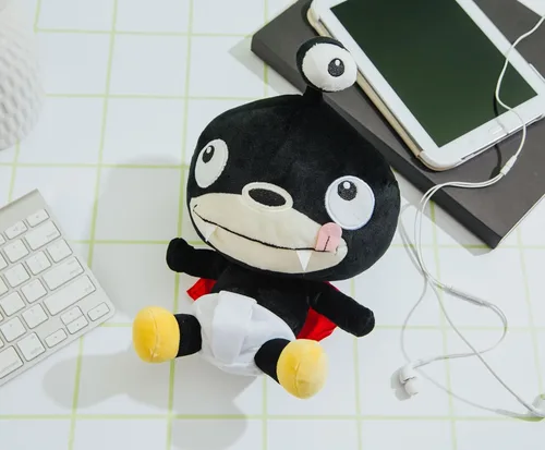 Miniatura 8 de Futurama Nibbler - Juguete de peluche de coleccionista Chibi de 8 pulgadas Animal de peluche suave abrazable para acurrucarse