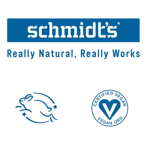 Miniatura 6 de Schmidt's Desodorante vegano sin aluminio Fresh Rain & Birch con protección contra olores las 24 horas, para mujeres y hombres, ingredientes